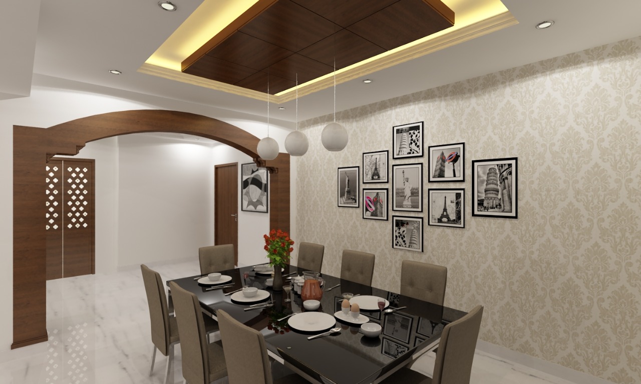 Duplex Villa Interiors design and turnkey execution For Mr. Laxmayya at Hyderguda, Hyderabad