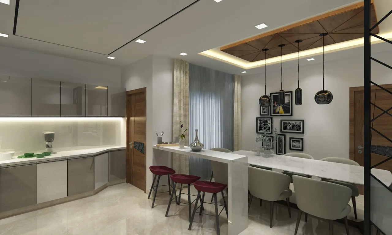 Villa Formal Dining Room Design