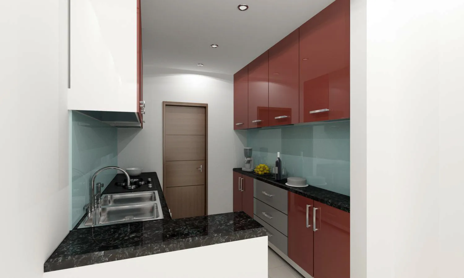 2BHK Modular Kitchen Design in Hyderabad