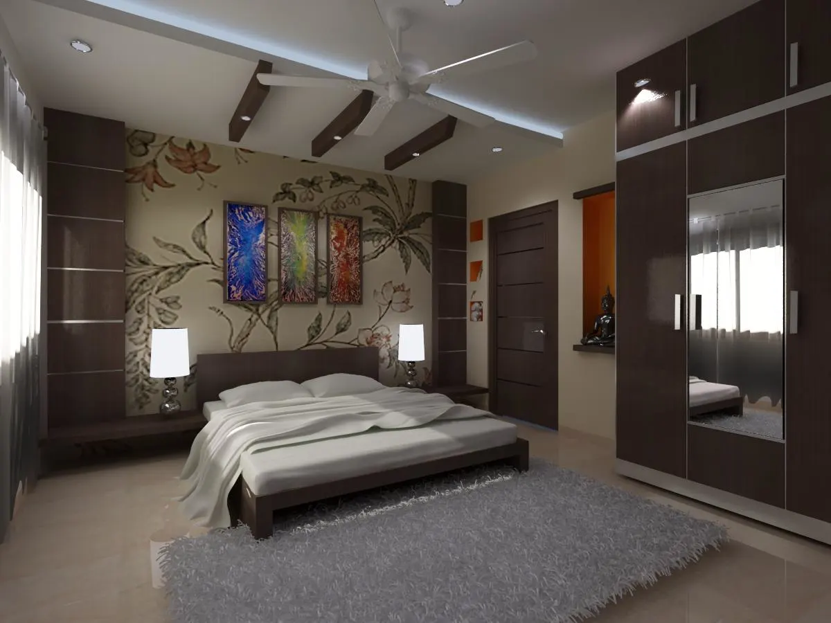 Master Bedroom Design in Tolichowki