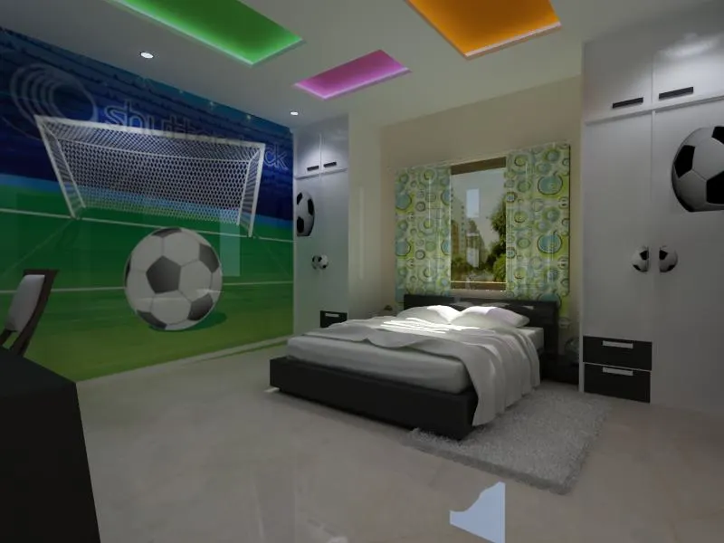 Kids Bedroom Design in Tolichowki