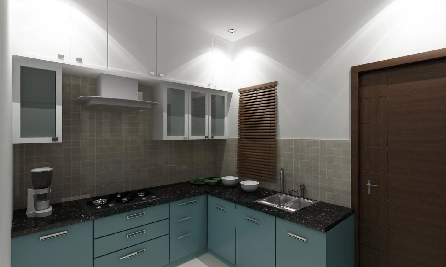 Compact Modern Kitchen in Manikonda