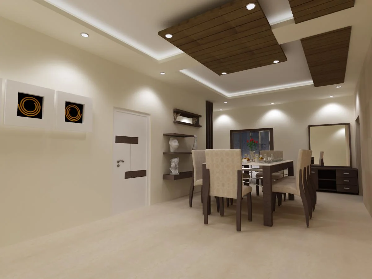 Luxurious Open Living Room in Manikonda
